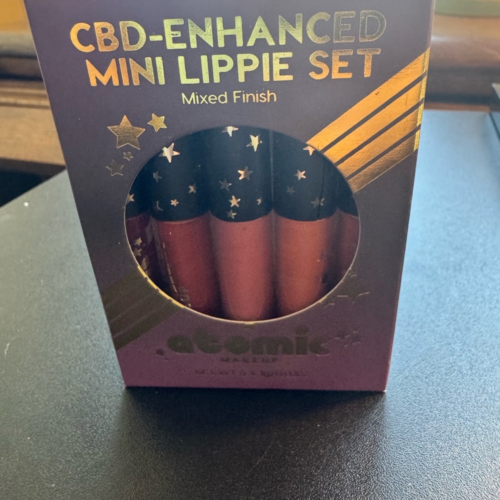 Atomic Makeup Mini Lippie Set of 5 - Picture 3 of 4